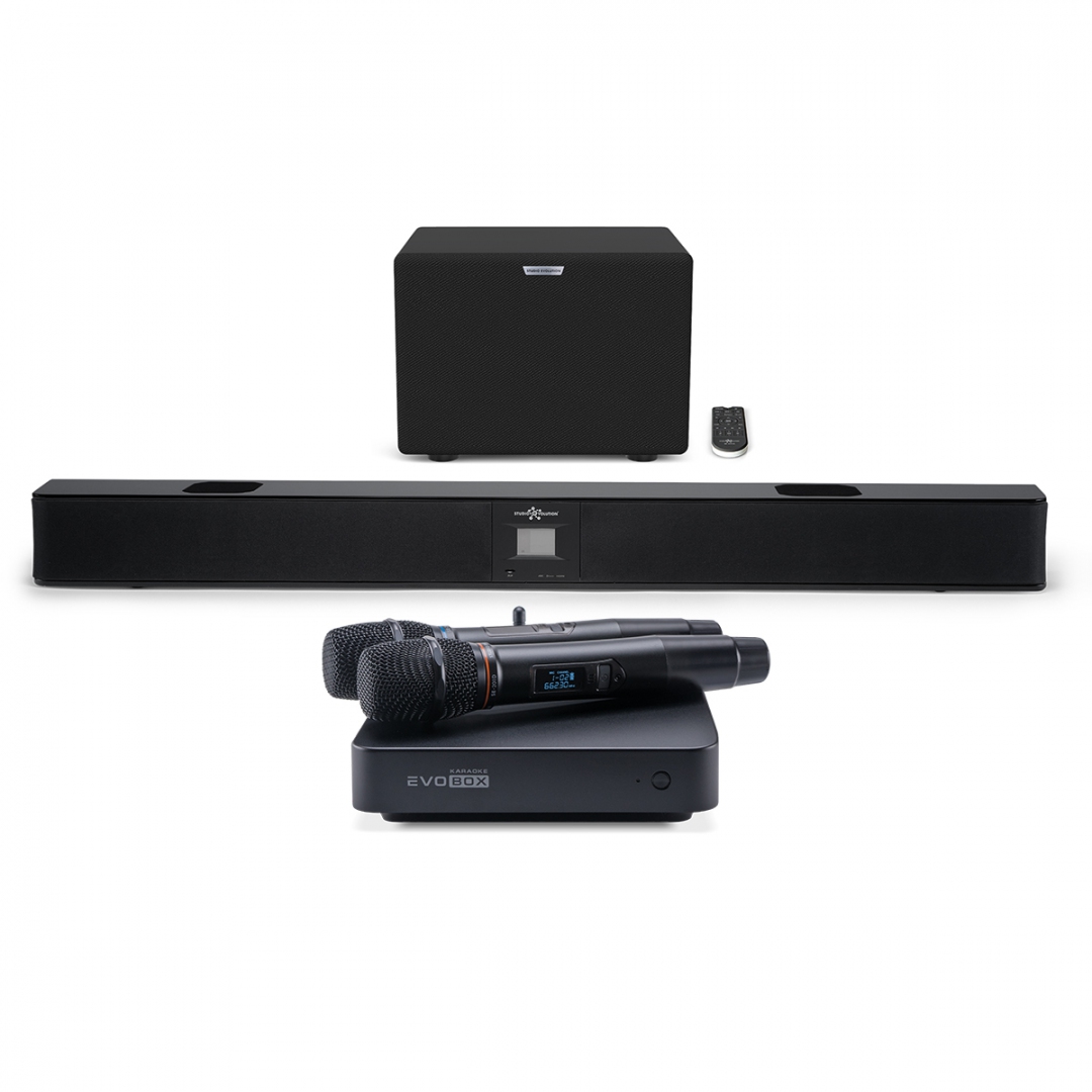 караоке-комплект EVOBOX Plus + EvoSound Bar (саундбар с караоке) в Пятигорске