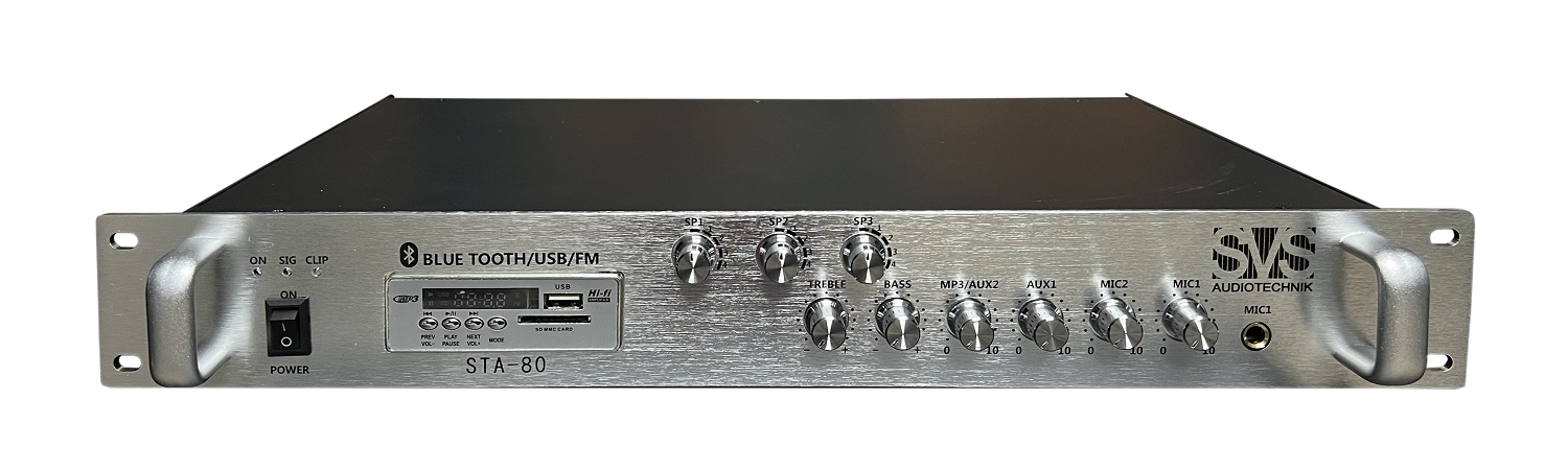 SVS Audiotechnik STA-80 Микшер-усилитель для систем Public Address в Пятигорске