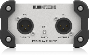 Klark Teknik DI 22P пассивный стерео директ-бокс в Пятигорске
