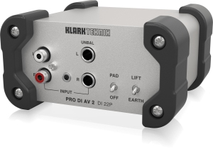 Klark Teknik DI 22P пассивный стерео директ-бокс в Пятигорске